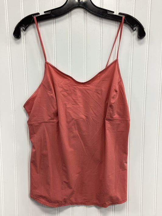 Athletic Tank Top By Prana In Pink, Size:M