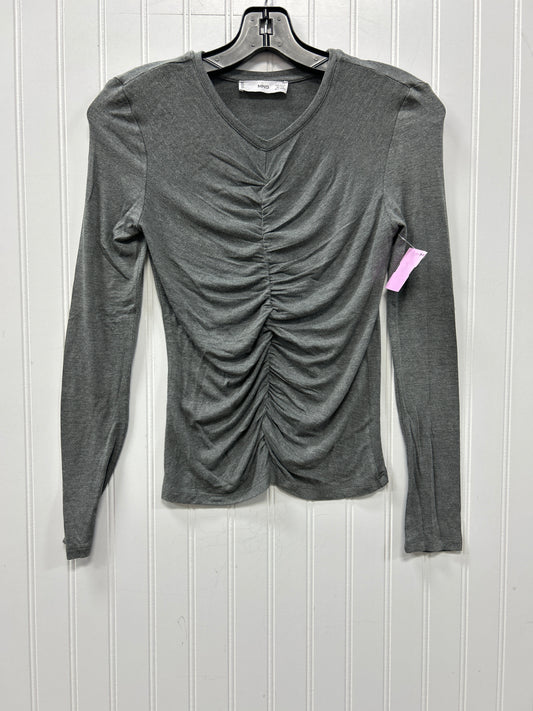 Top Ls By Mng In Grey, Size:Xs