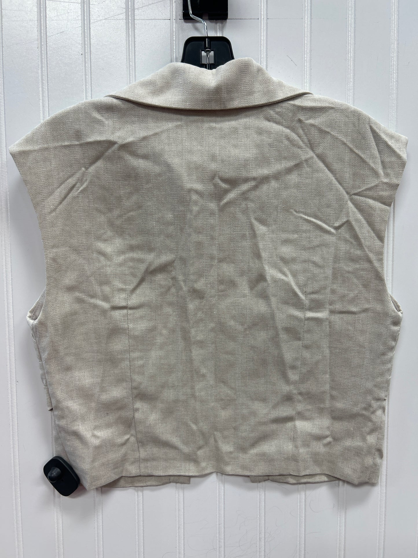 Blouse Ss By Commense In Tan, Size:M
