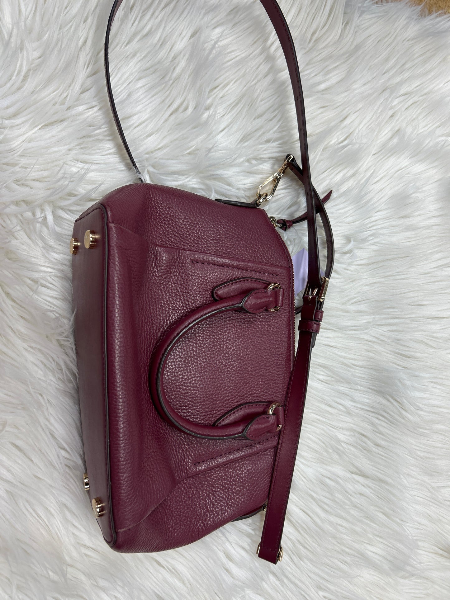 Handbag By Michael Kors In Rainbow Print, Size:Medium