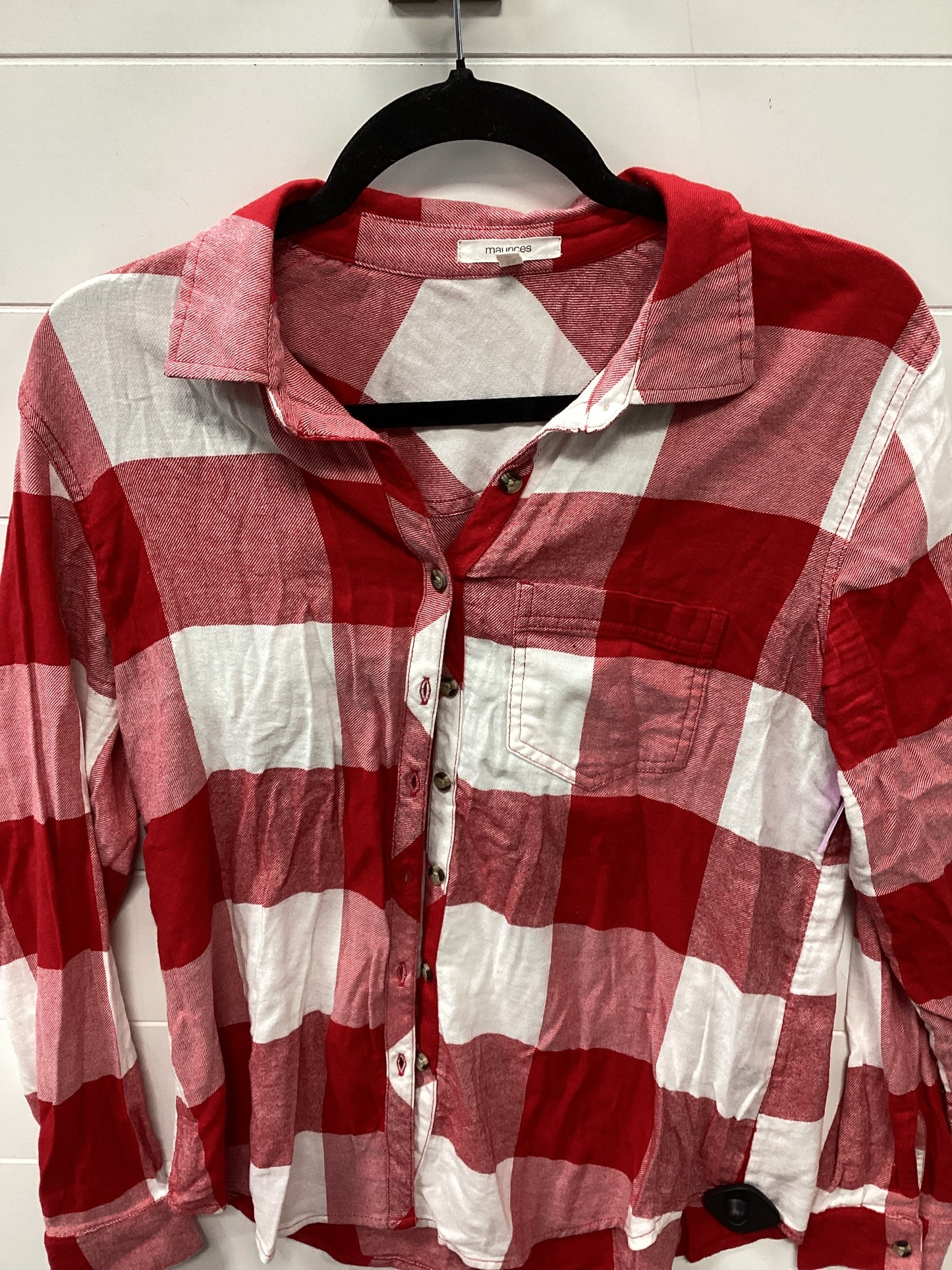 Top Ls By Maurices In Red, Size:S