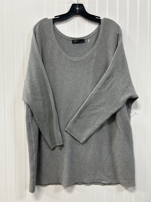 Sweater By Cmc In Grey, Size:2X