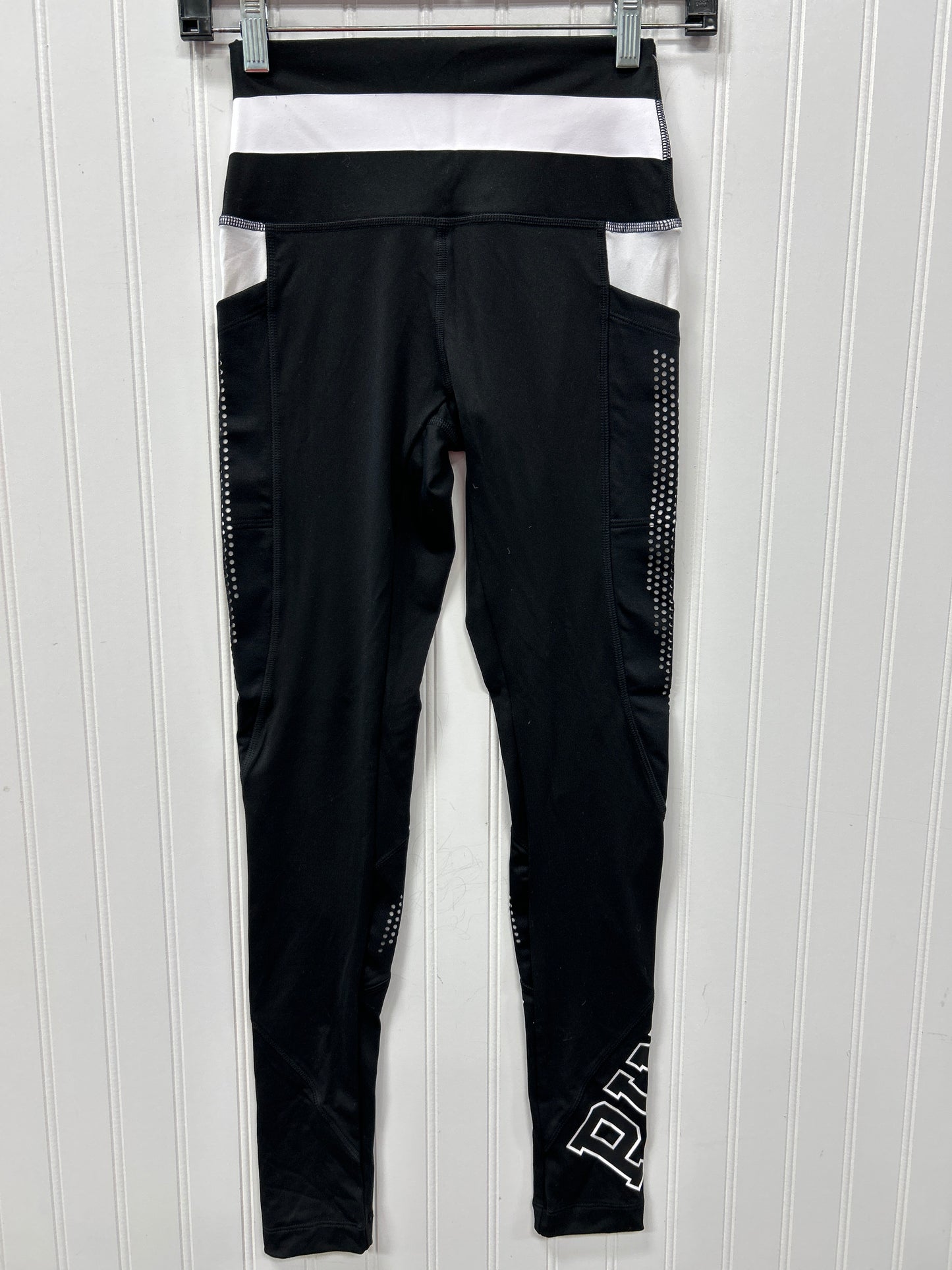 Athletic Leggings By Pink In Black, Size:Xs