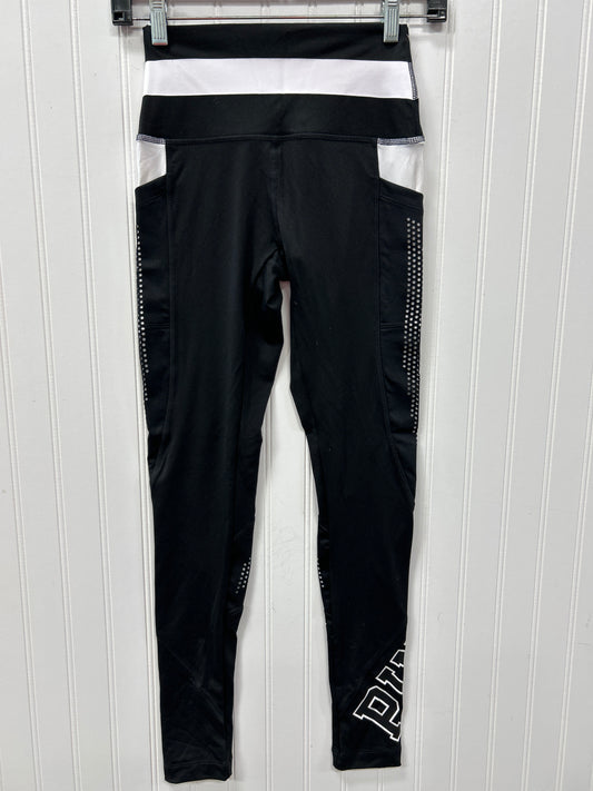 Athletic Leggings By Pink In Black, Size:Xs