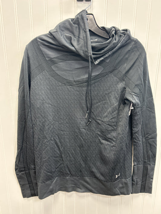 Athletic Top Ls Collar By Under Armour In Black, Size:M