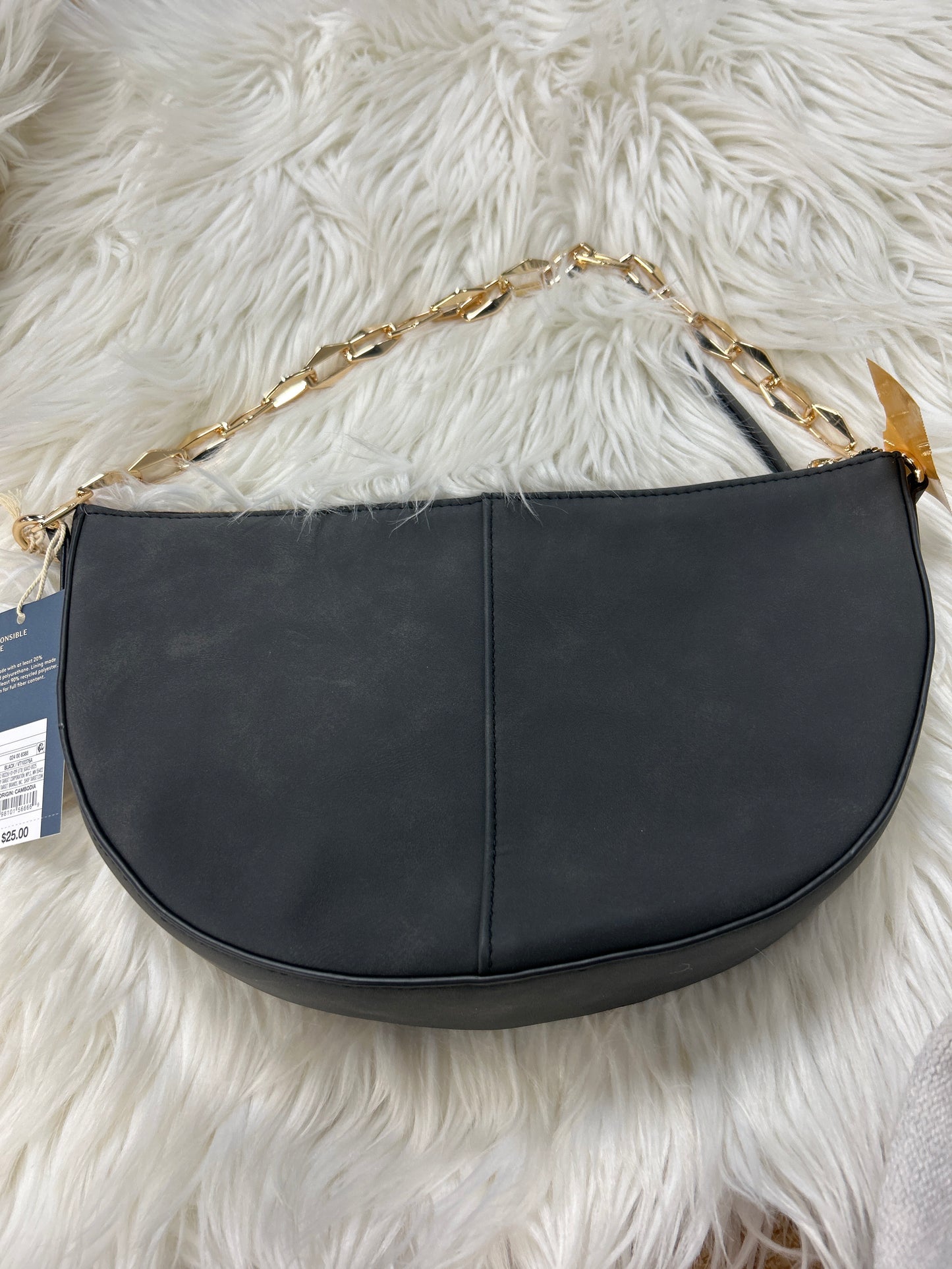 Handbag By Universal Thread In Black, Size:Medium