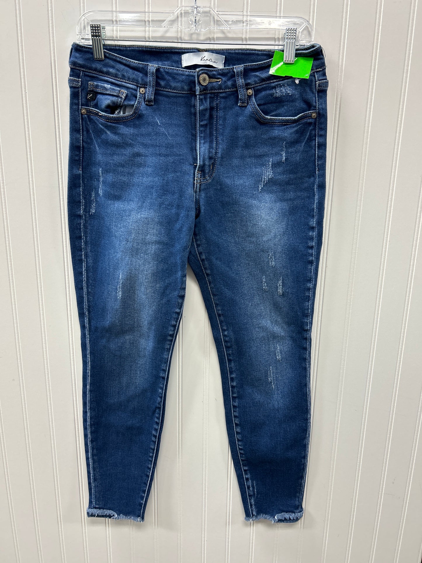 Jeans Skinny By Kancan In Blue Denim, Size:6