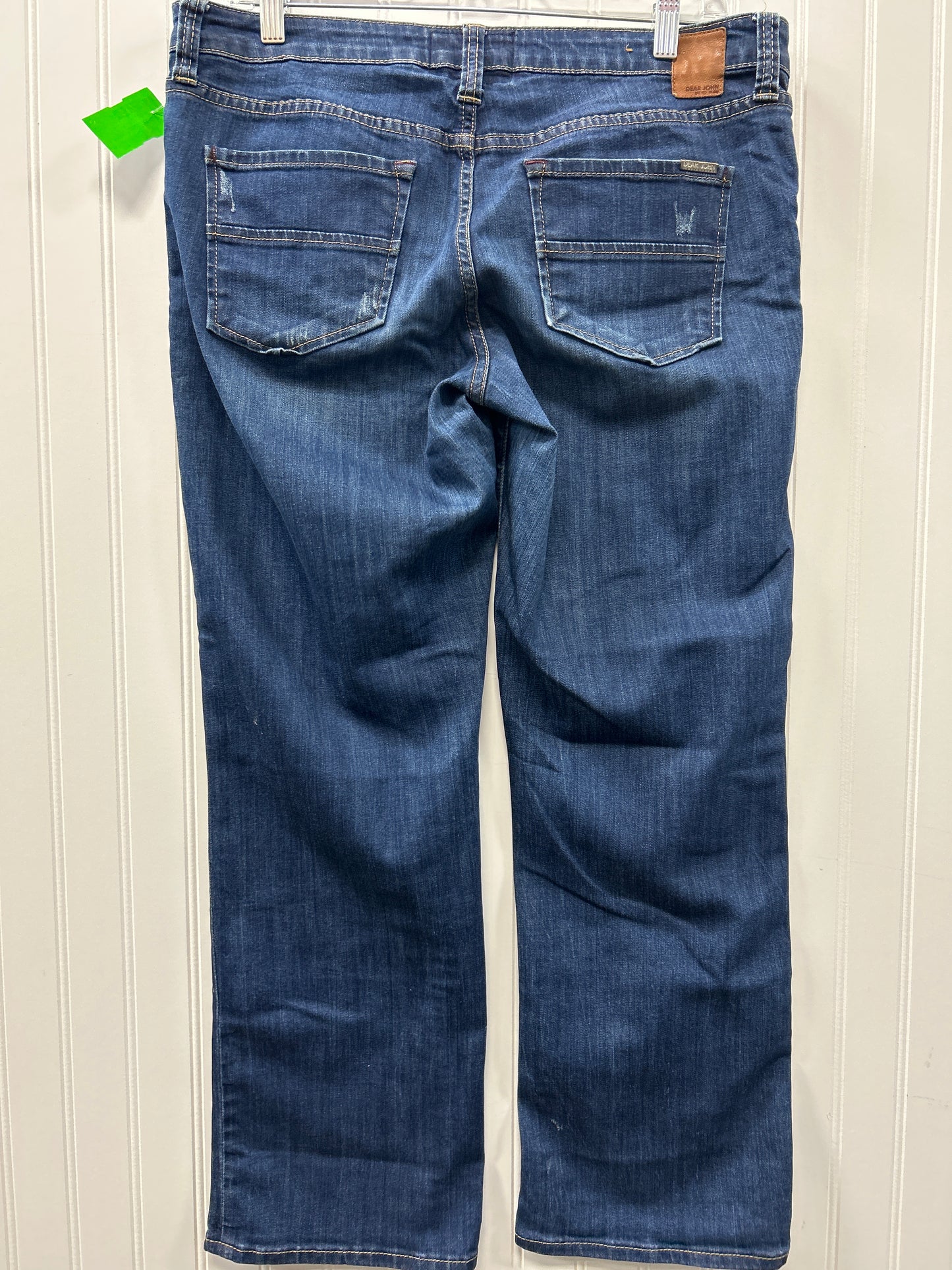 Jeans Straight By Dear John In Blue Denim, Size:8