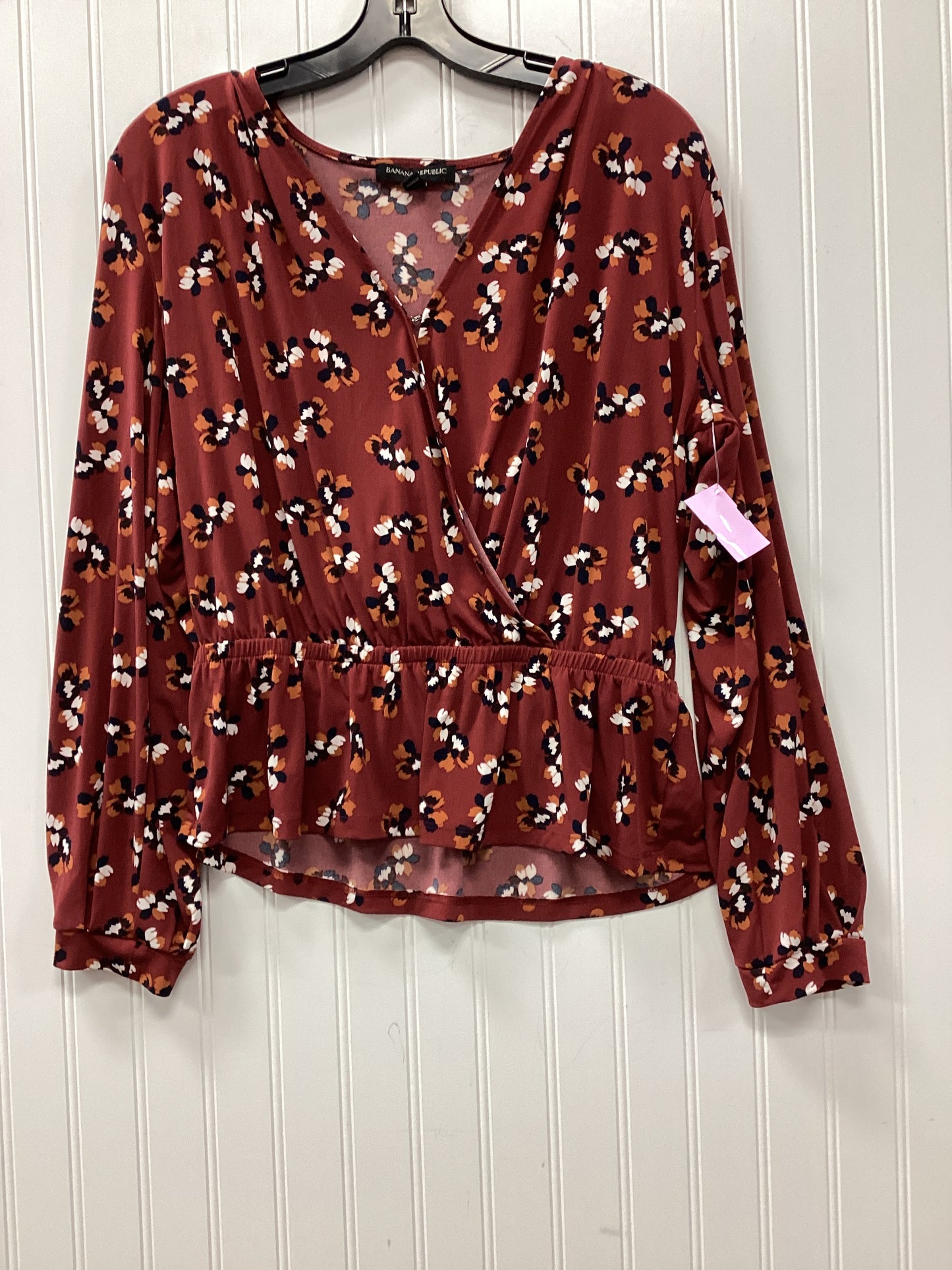 Top Ls By Banana Republic In Brown, Size:M