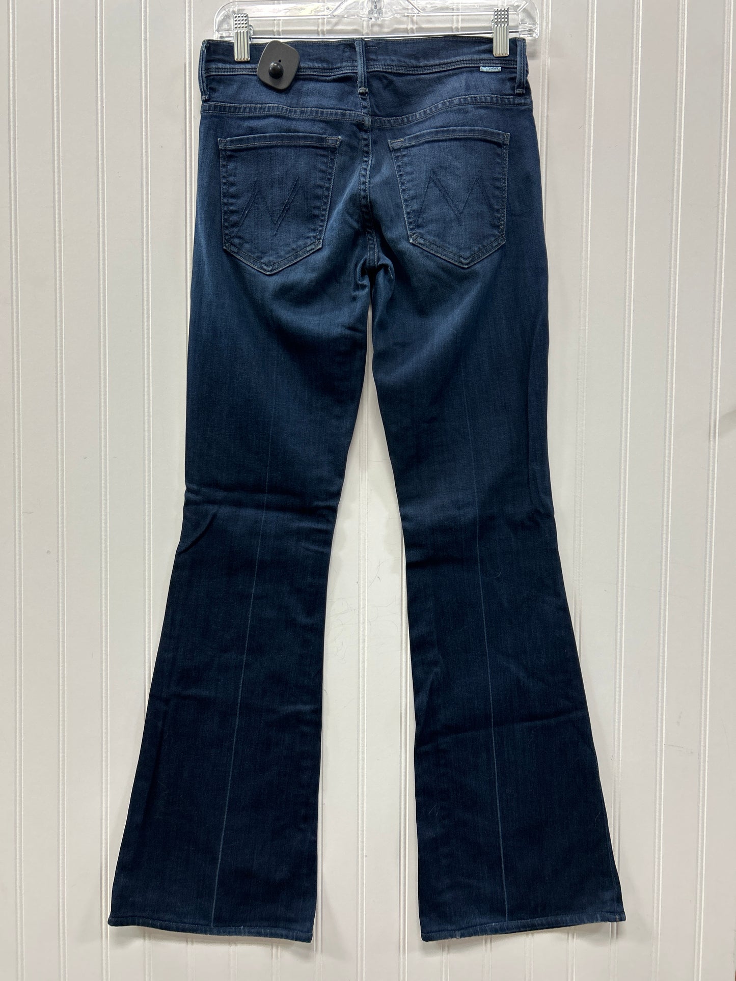 Jeans Flared By Mother In Blue Denim, Size:4