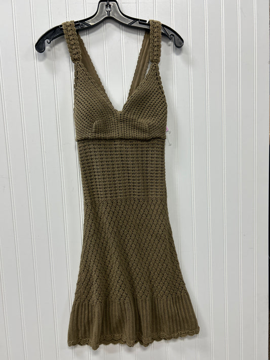 Dress Casual Midi By Athleta In Green, Size:M