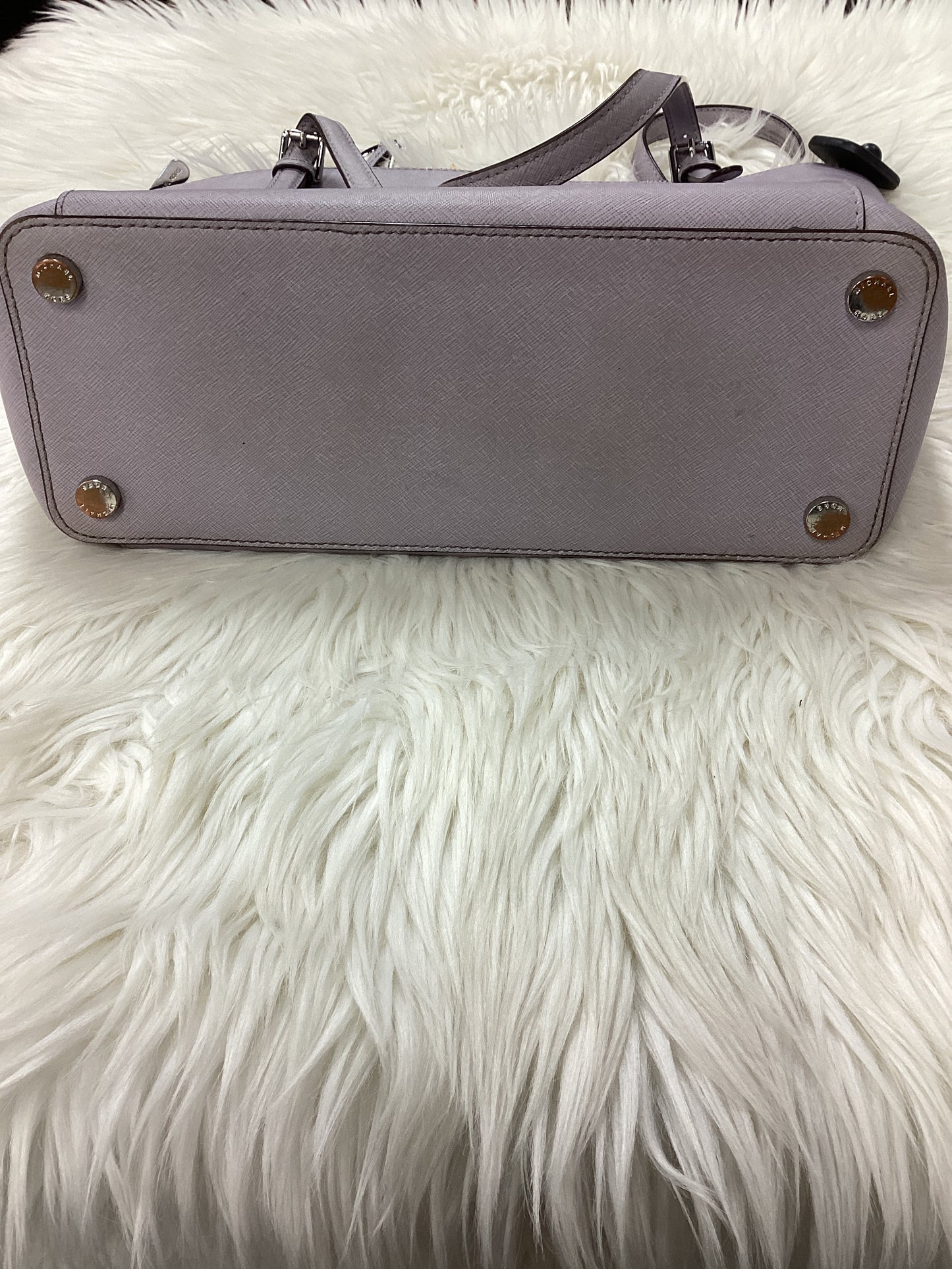 Handbag Designer By Michael Kors In Grey, Size:Large