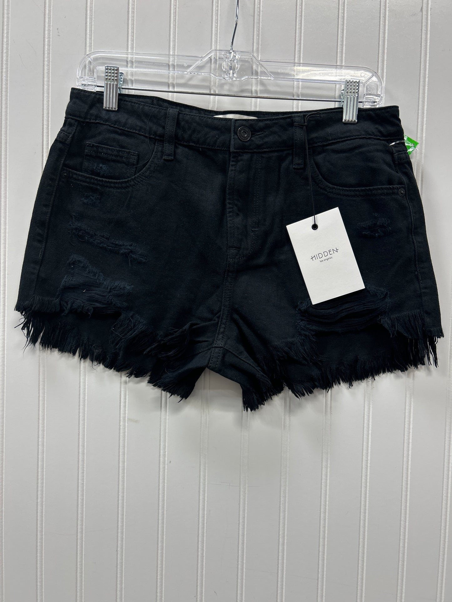 Shorts By Hidden In Black Denim, Size:M NWT