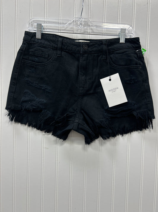 Shorts By Hidden In Black Denim, Size:M NWT
