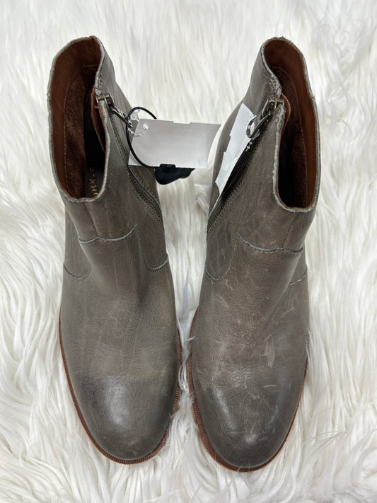 Boots Ankle Heels By Kork Ease In Brown, Size:8
