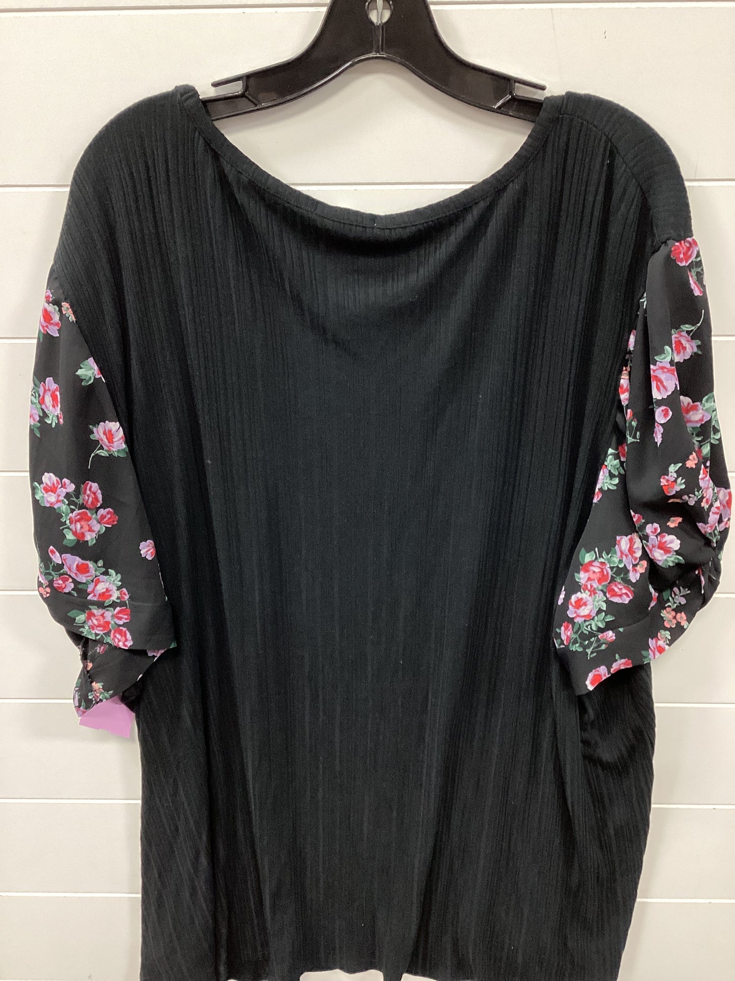 Top Ss By Maurices In Black, Size:4X
