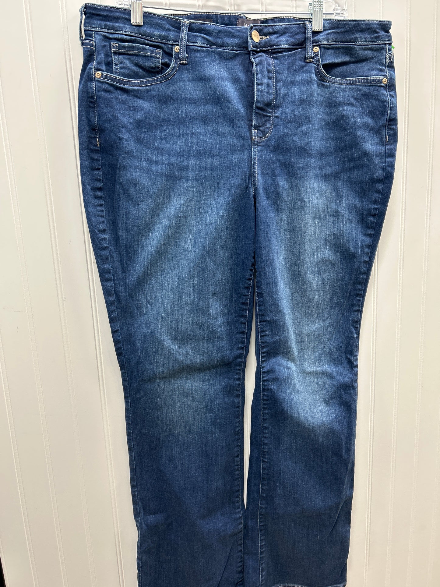 Jeans Boot Cut By Clothes Mentor In Blue Denim, Size:16