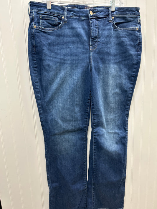 Jeans Boot Cut By Clothes Mentor In Blue Denim, Size:16