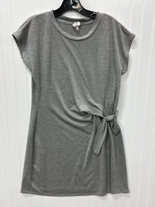 Dress Casual Midi By Cable And Gauge In Grey, Size:M