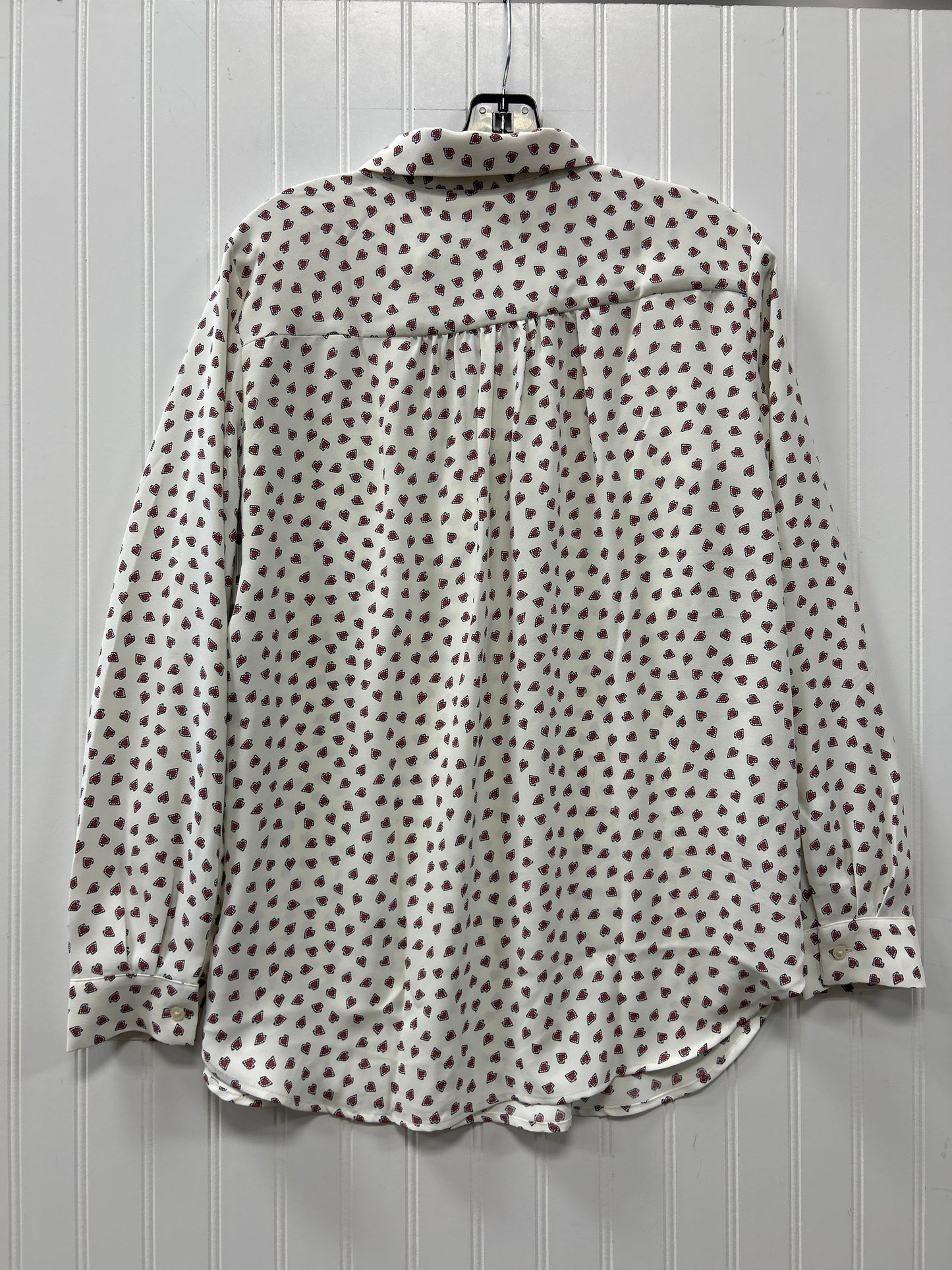 Top Ls By Ann Taylor In Cream, Size:M