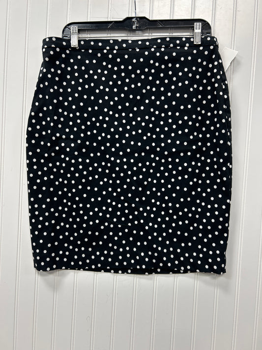 Skirt Midi By White House Black Market In Black, Size:14