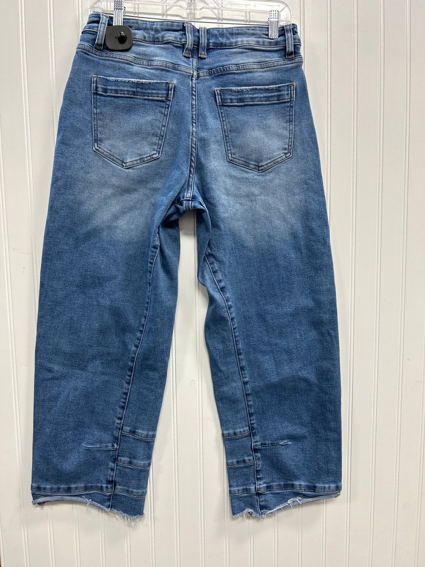 Jeans Straight By Clothes Mentor In Blue Denim, Size:8