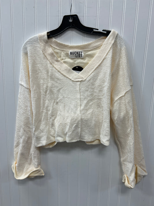 Top Ls By Bucketlist In Cream, Size:L