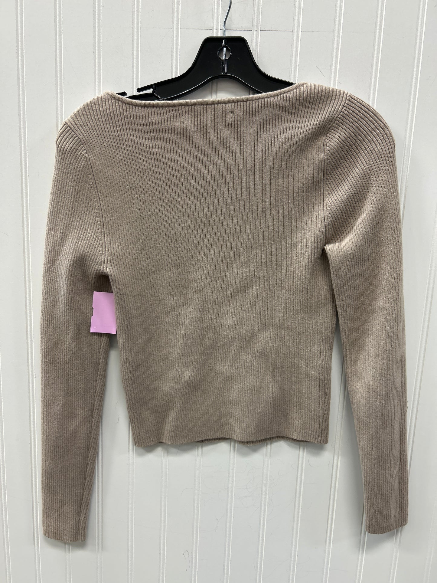 Top Ls By Abercrombie And Fitch In Taupe, Size:M