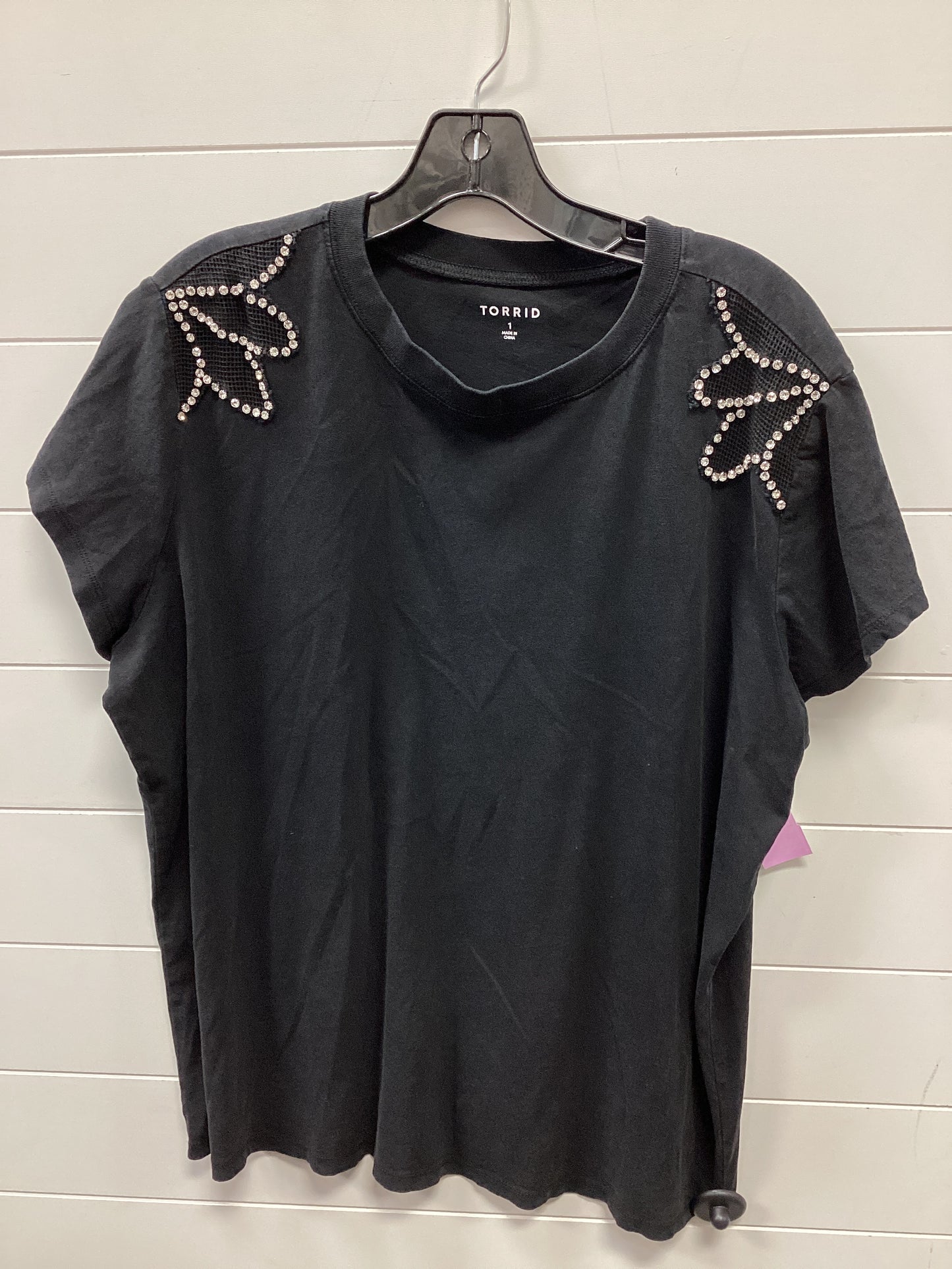 Top Ss By Torrid In Black, Size:1X