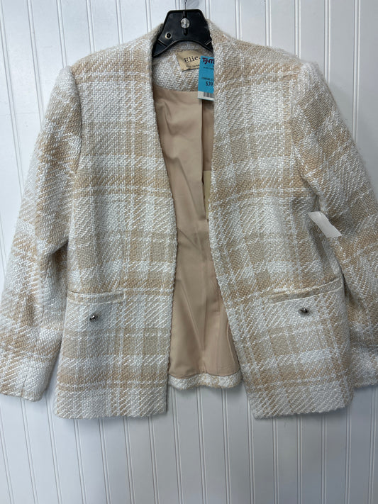 Blazer By Elie Tahari In Cream, Size:L