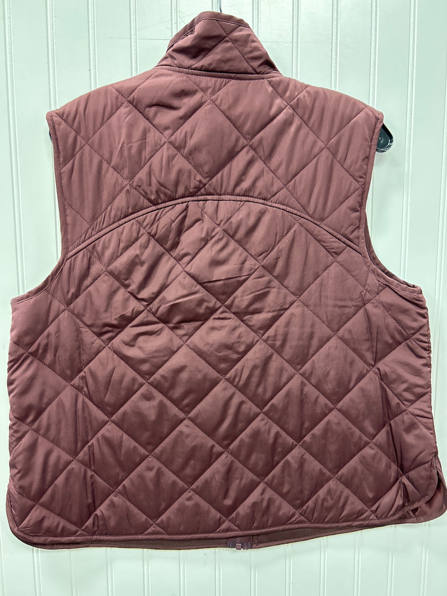 Vest Puffer & Quilted By Maurices In Maroon, Size:L