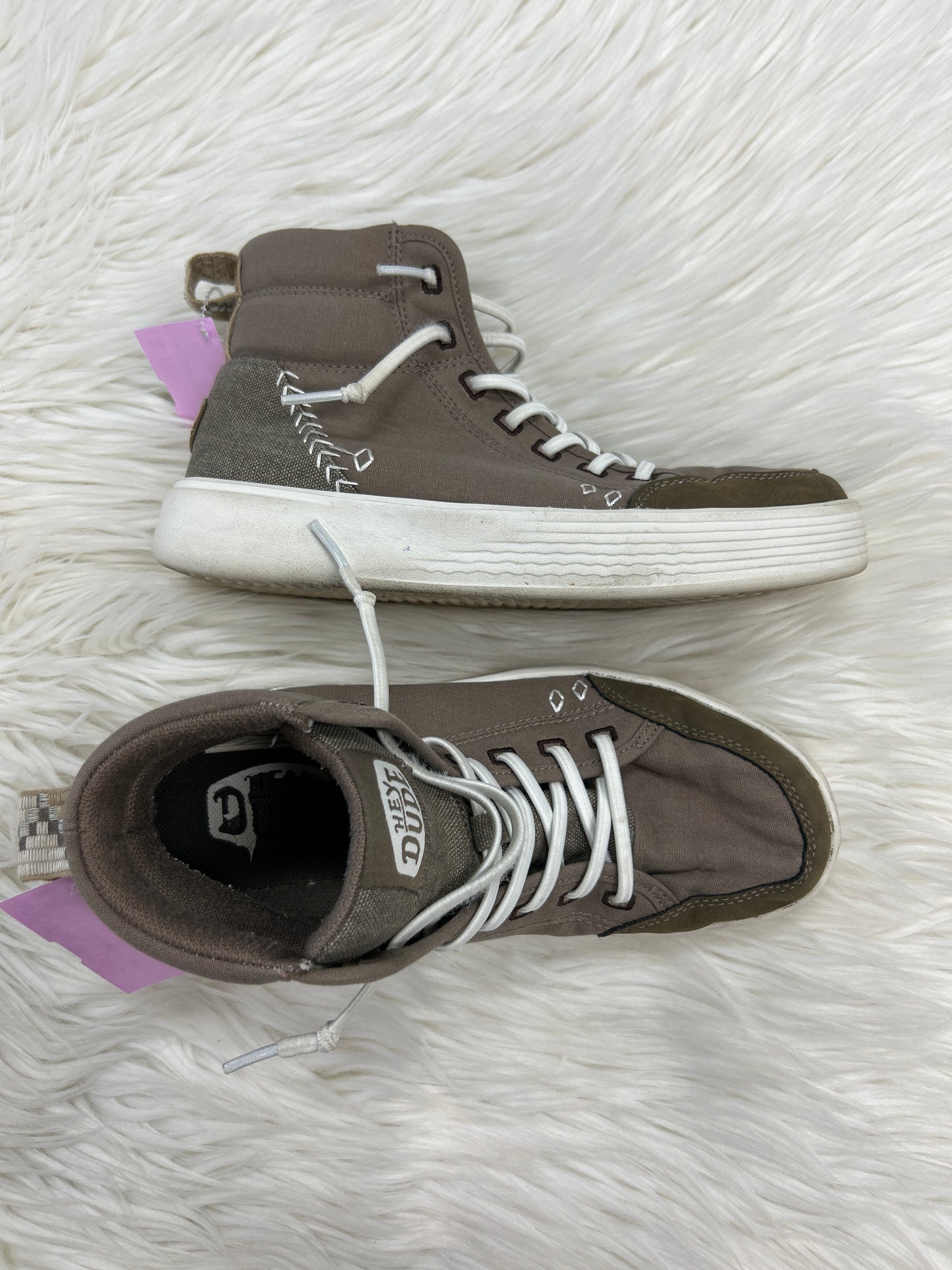 Shoes Sneakers By Hey Dude In Brown, Size:7