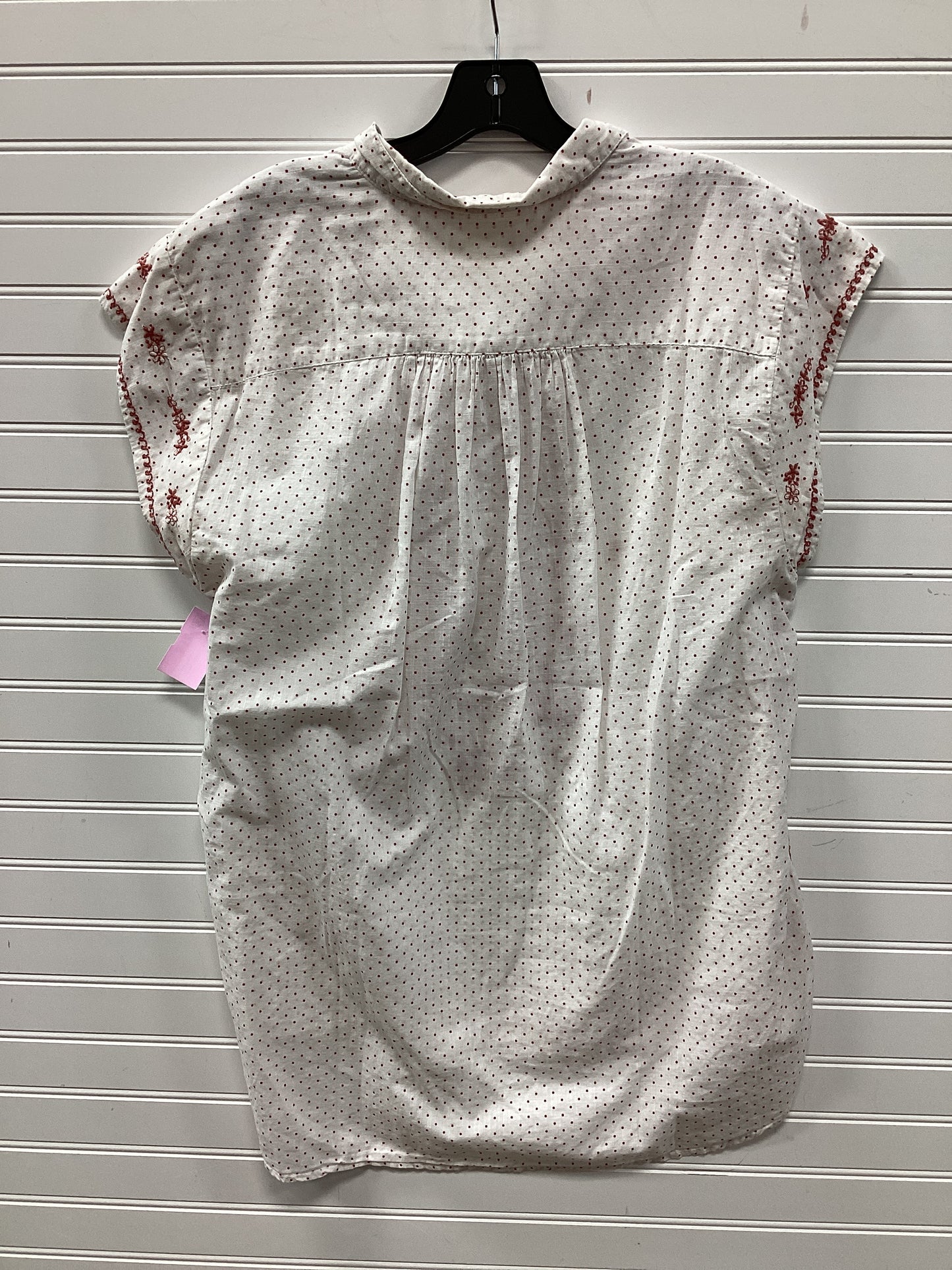 Top Sleeveless By Maeve In White, Size:L