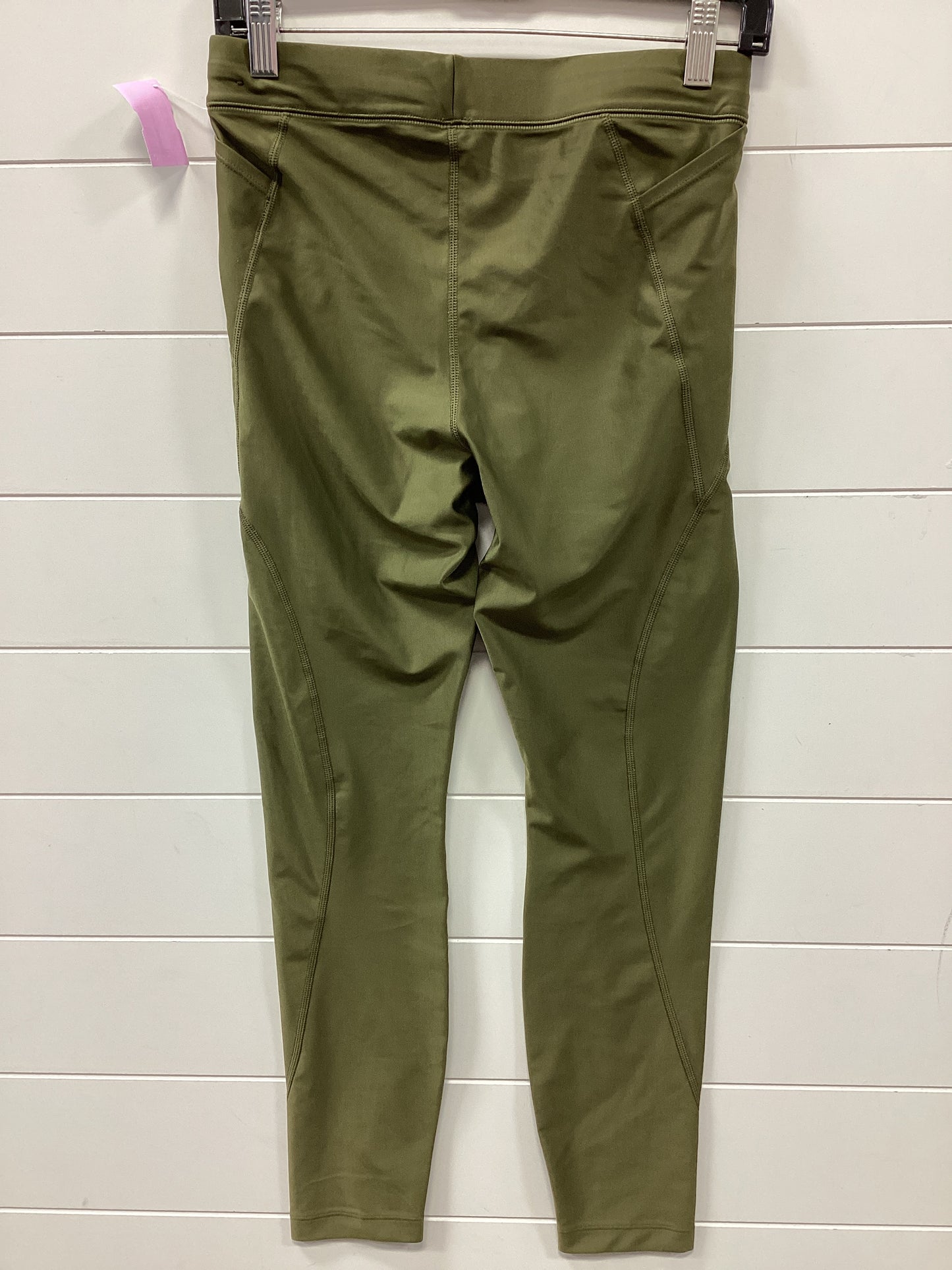 Athletic Leggings By Nike Apparel In Green, Size:M