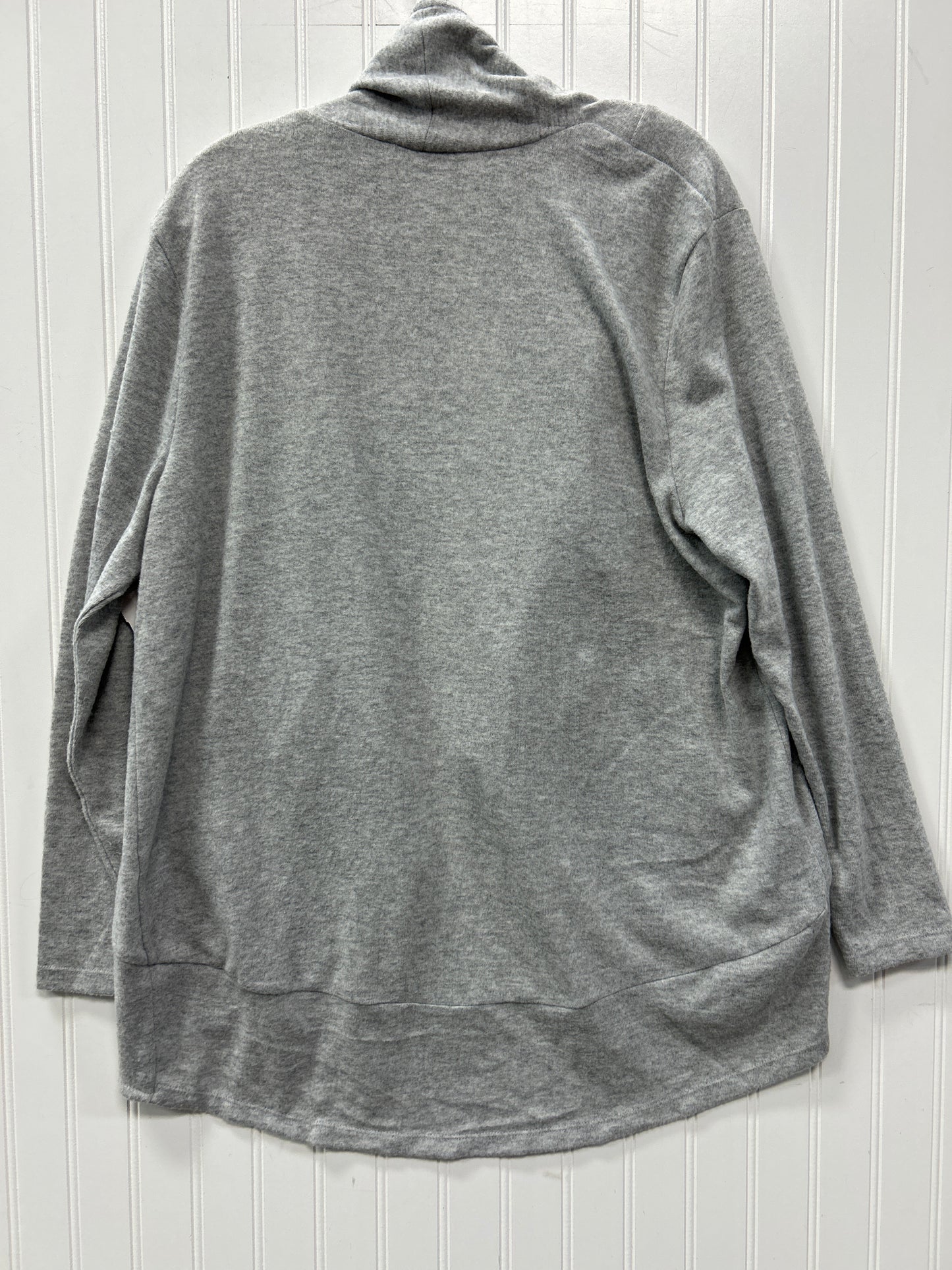 Sweater Cardigan By Maurices In Grey, Size:L
