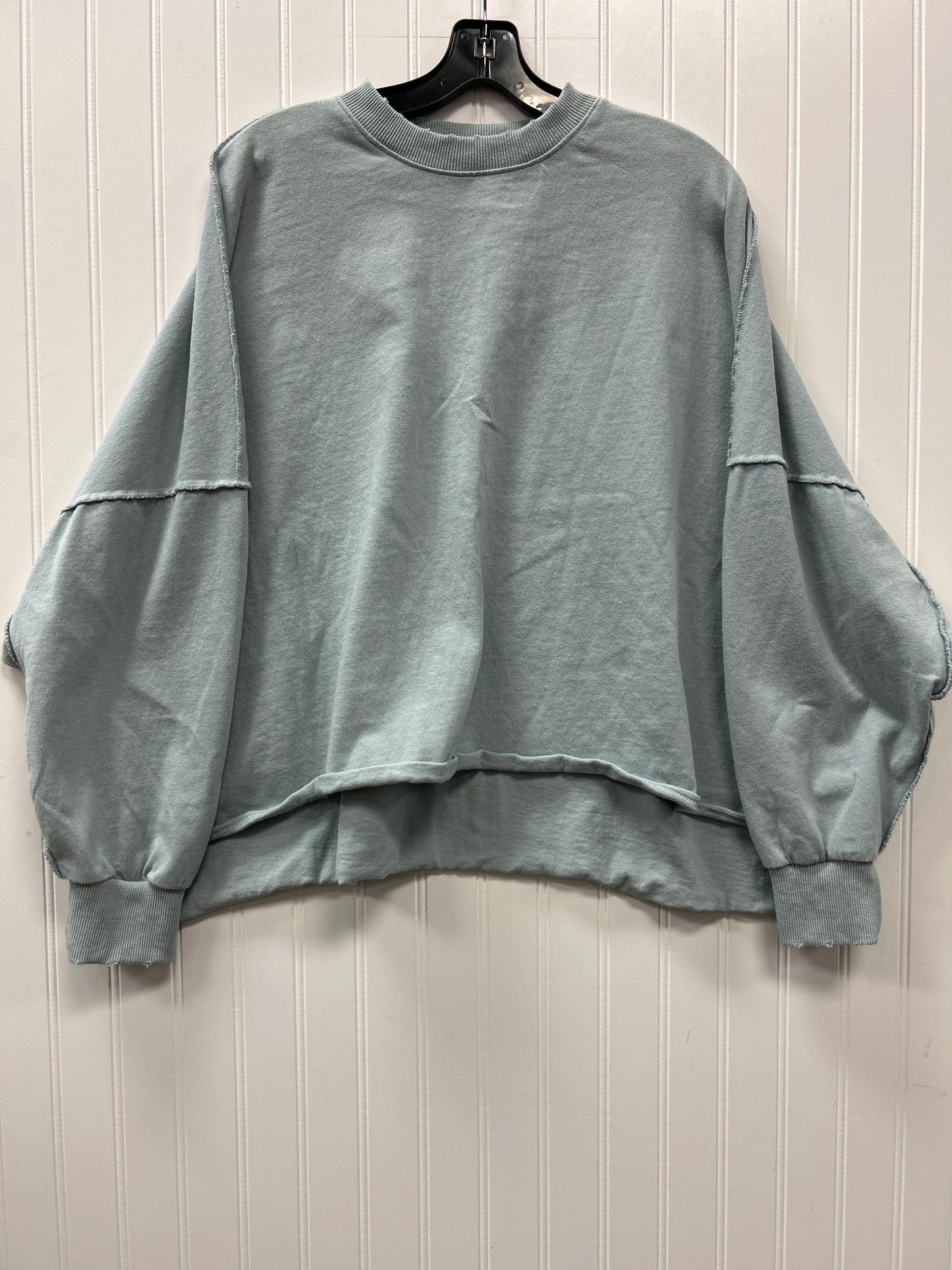 Sweatshirt Crewneck By Mod Ref In Blue, Size:S