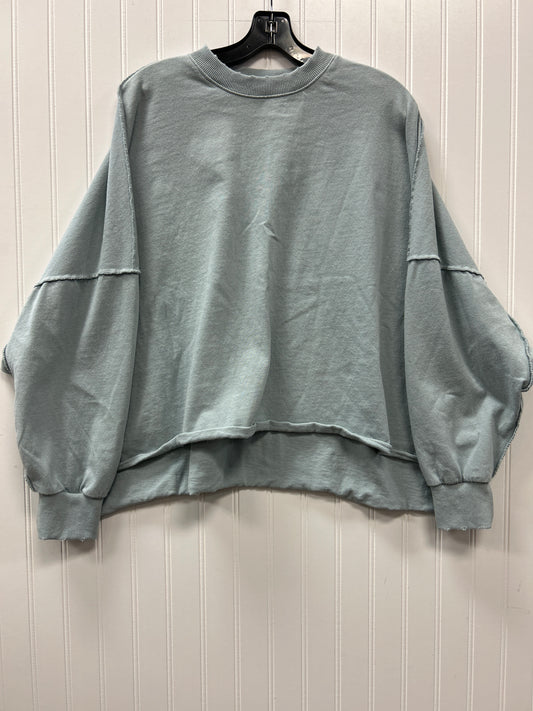 Sweatshirt Crewneck By Mod Ref In Blue, Size:S