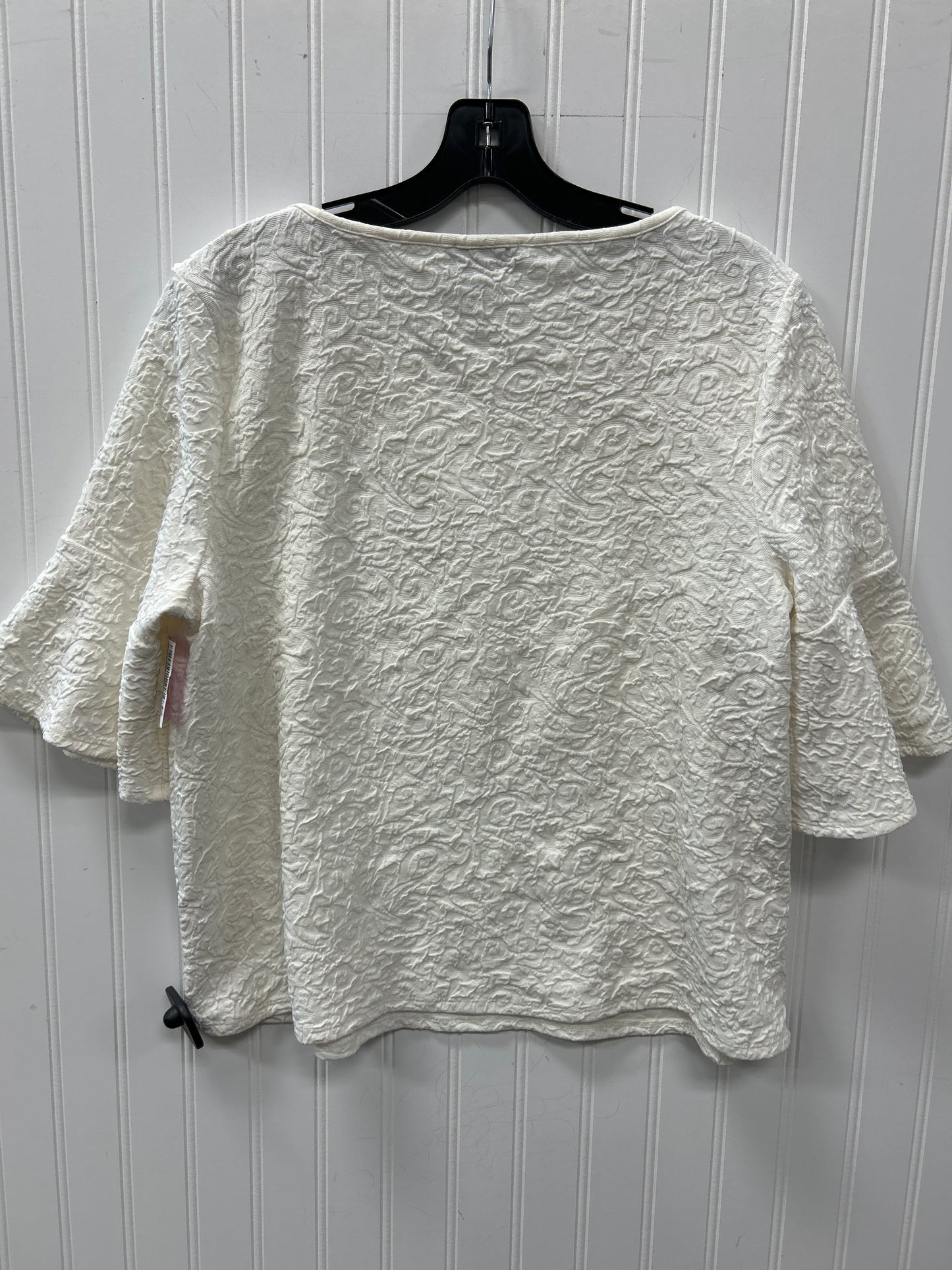 Top Ss By Cece In Cream, Size:L