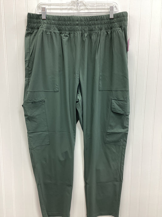 Athletic Pants By Old Navy In Green, Size:Xl