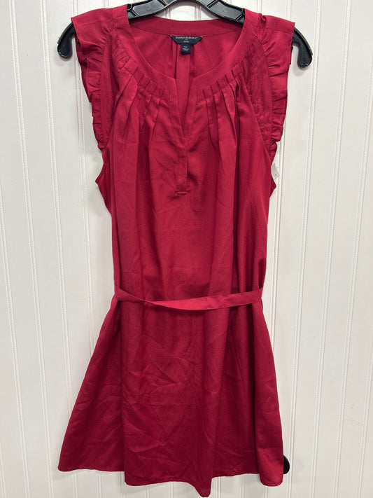 Dress Casual Short By Banana Republic In Red, Size:12P