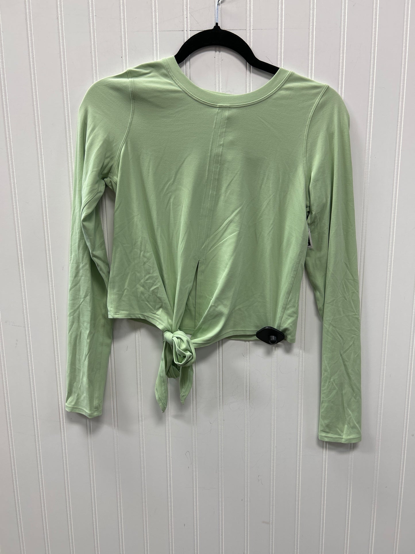 Athletic Top Ls Collar By Lululemon In Green, Size:4