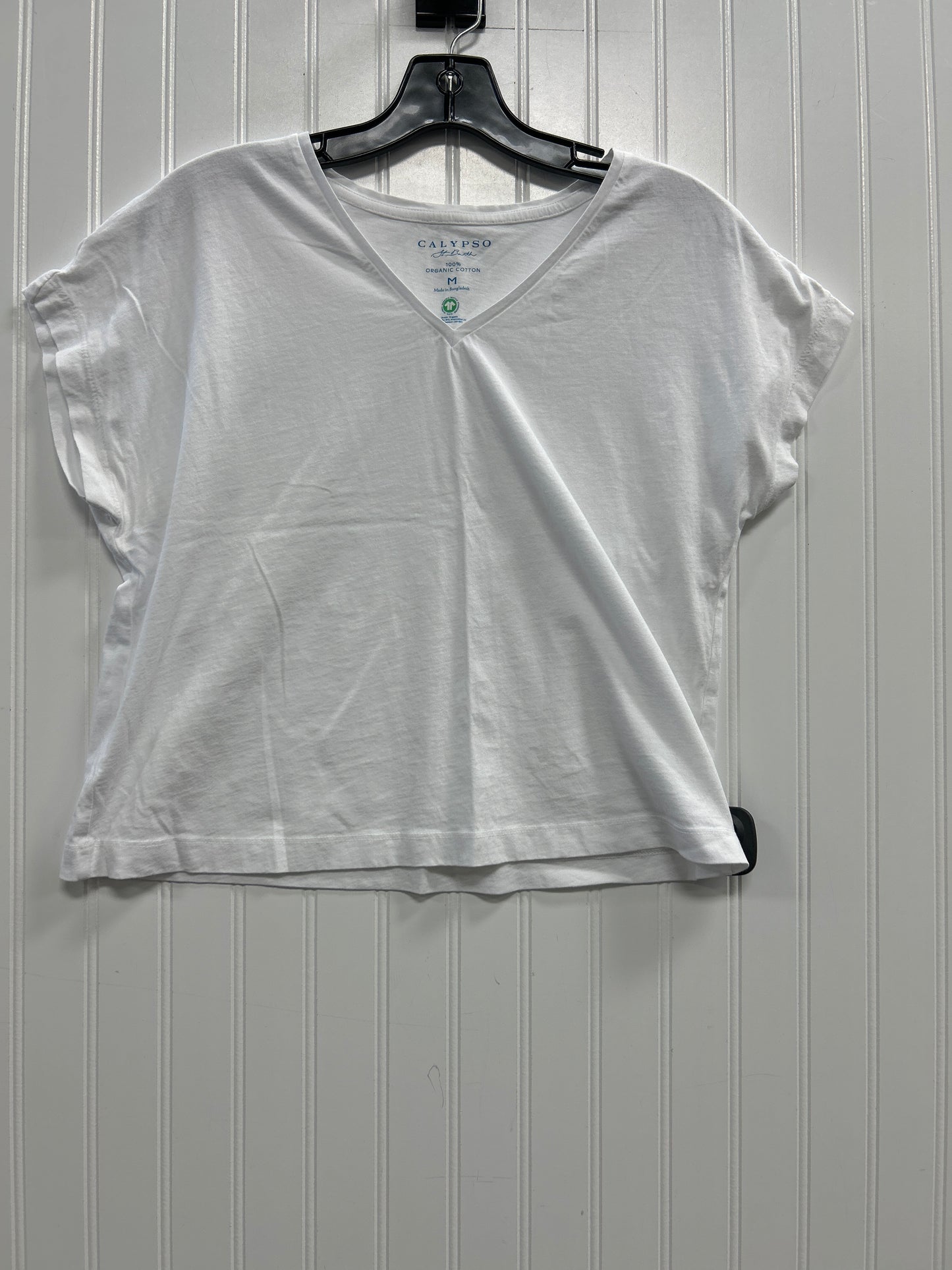 Top Ss By Calypso St Barth In White, Size:M