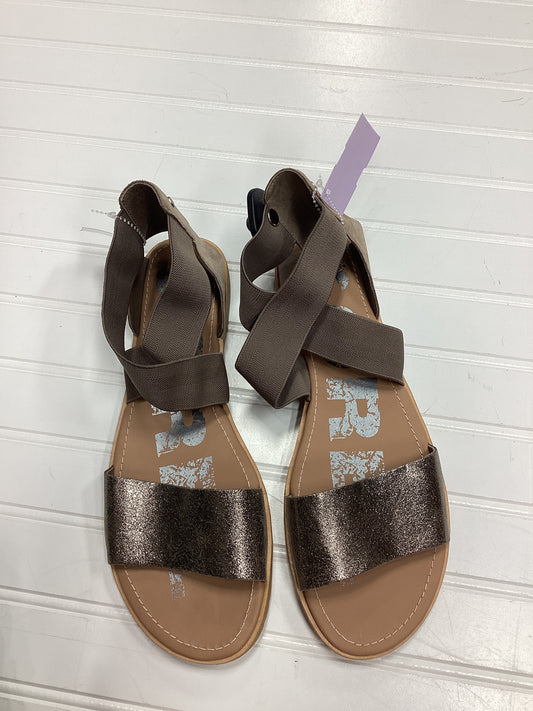 Sandals Flats By Sorel In Bronze, Size:12