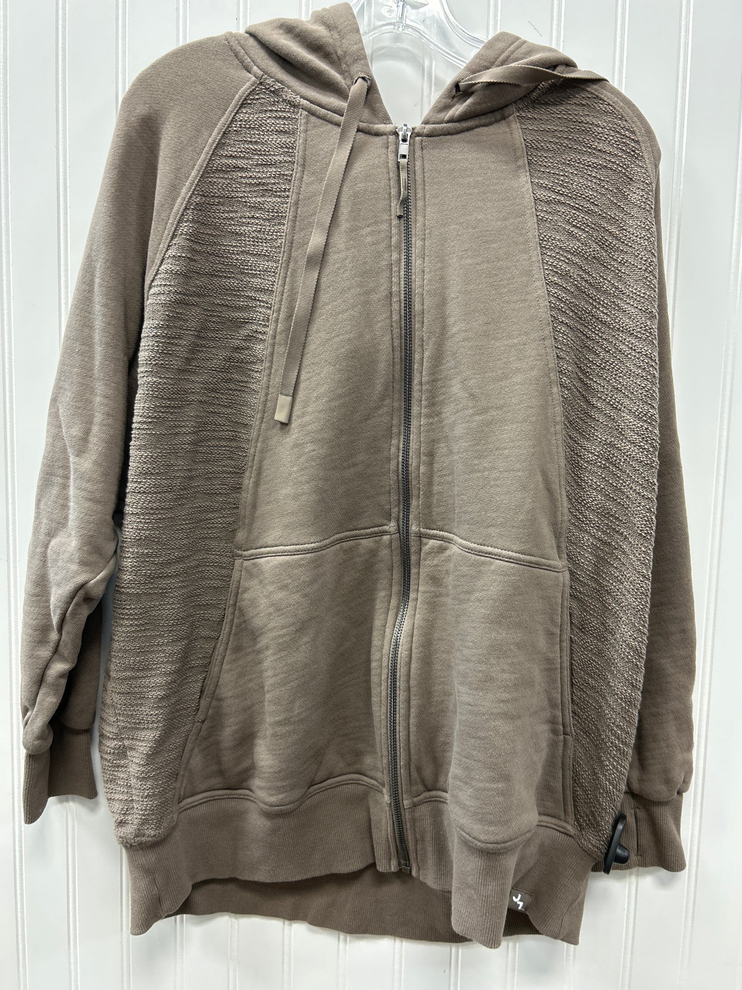 Sweatshirt Hoodie By Joy Lab In Brown, Size:M
