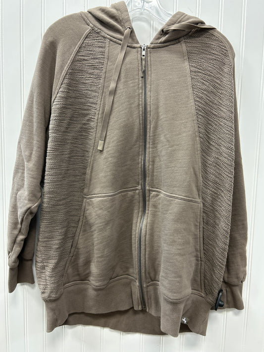 Sweatshirt Hoodie By Joy Lab In Brown, Size:M
