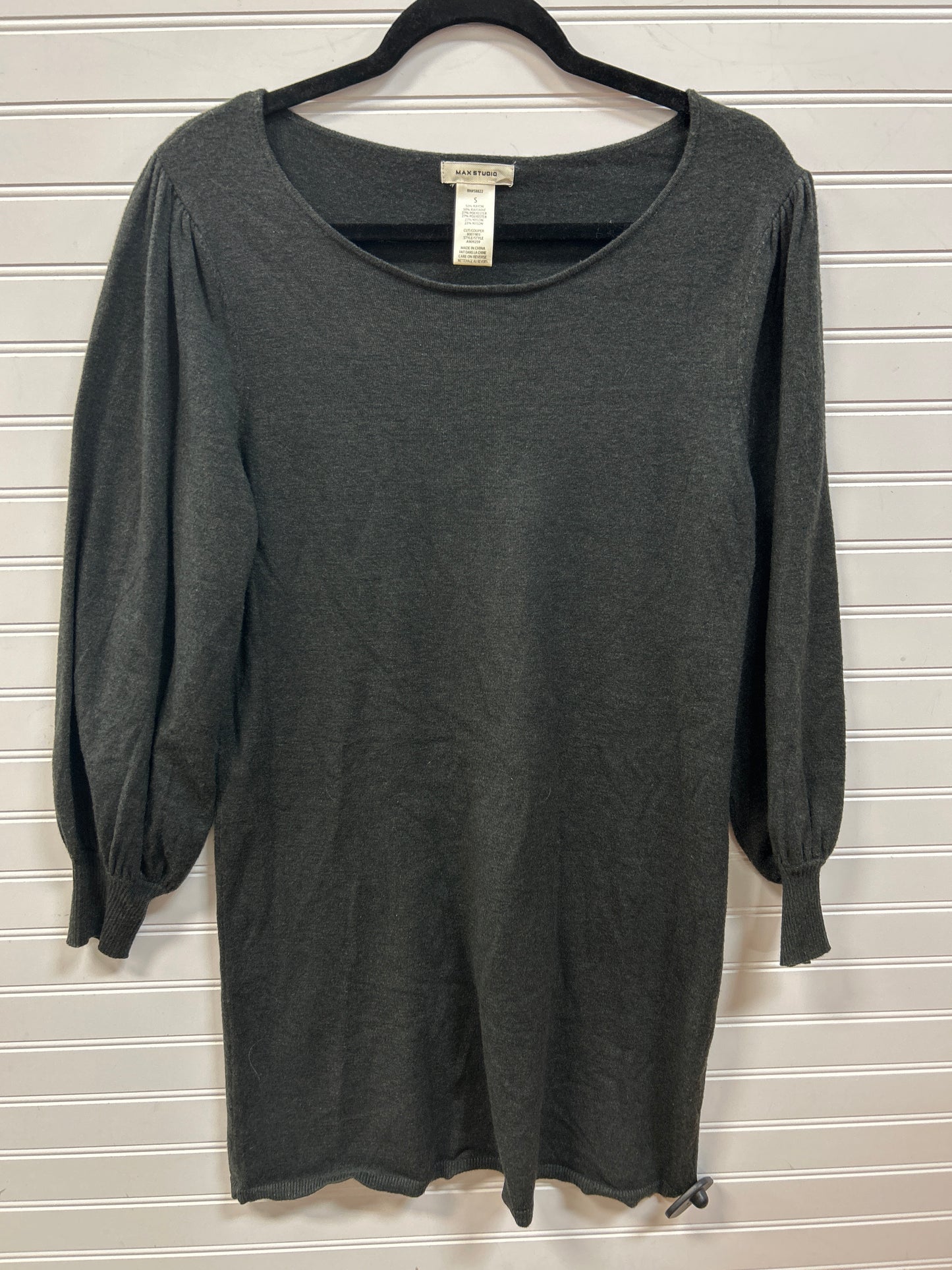 Dress Casual Short By Max Studio In Grey, Size:S