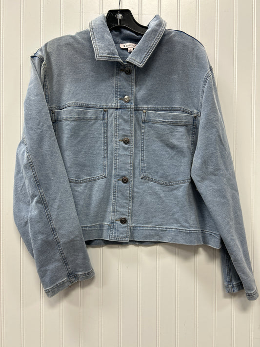 Jacket Denim By Nanette By Nanette Lepore In Blue Denim, Size:L