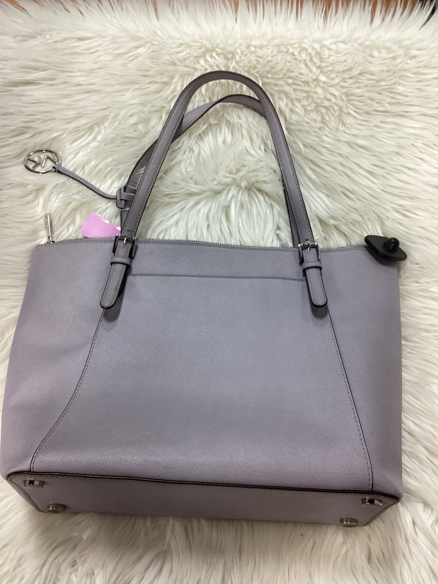 Handbag Designer By Michael Kors In Grey, Size:Large