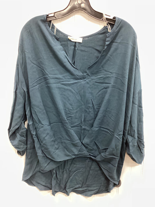 Top Ls By Cma In Blue, Size:M