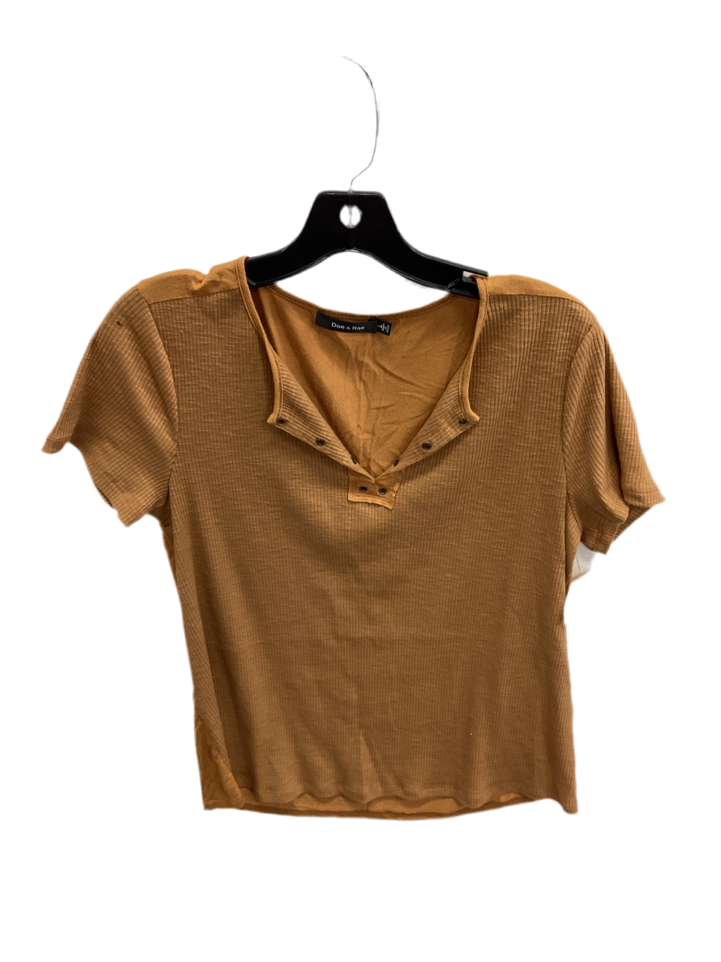 Top Ss By Doe & Rae In Yellow, Size:L